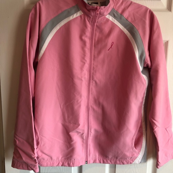 Breast Cancer Awareness Pink Wind & Rain Coat - Picture 2 of 6